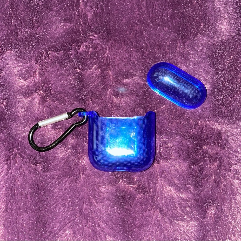 Blue Translucent AirPod Case